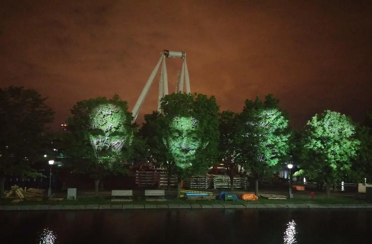 Cobblestone streets in Old Montreal near the Old Port