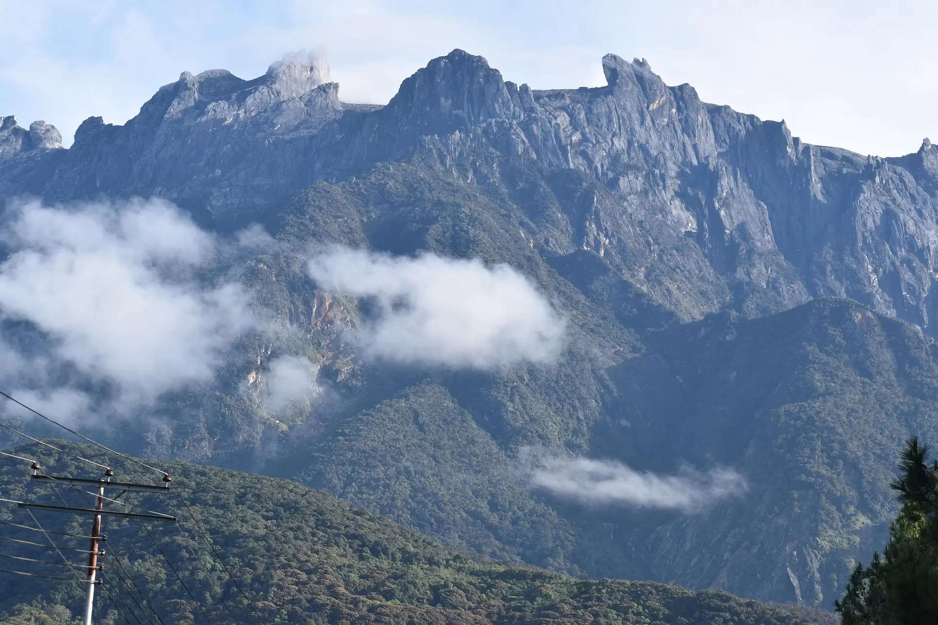 Mount Kinabalu at sunrise